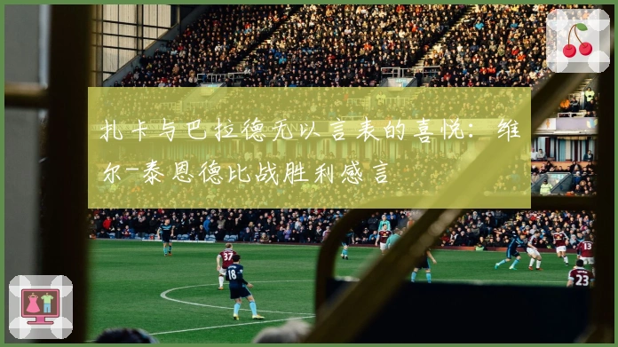 扎卡与巴拉德无以言表的喜悦：维尔-泰恩德比战胜利感言