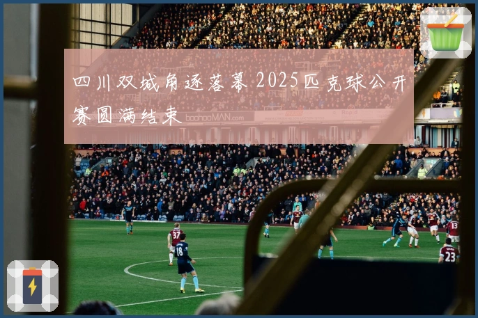 四川双城角逐落幕 2025匹克球公开赛圆满结束