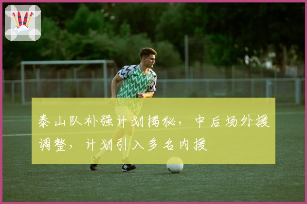 泰山队补强计划揭秘，中后场外援调整，计划引入多名内援